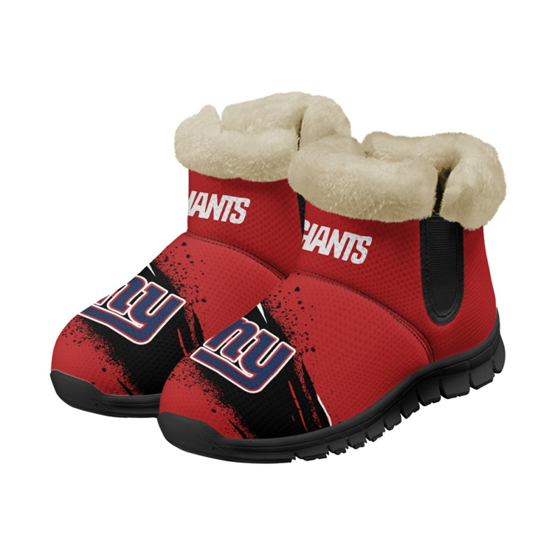 Women's New York Giants 2024 Snow Boots/Shoes 002(Pls check description for details)